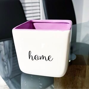 Purple Hello Sunshine “Home” Vase NEW